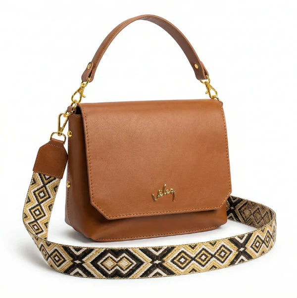 Bolso Carriel Vélez de Cuero Legítimo -Lanzamiento Exclusivo Con 80% de Descuento 🎁